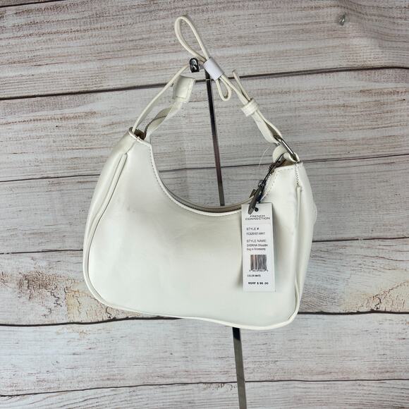 French Connection Sabrina Shoulder Bag Off White - Picture 6 of 8